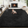 8x10 Washable Soft Fluffy Fuzzy Shag