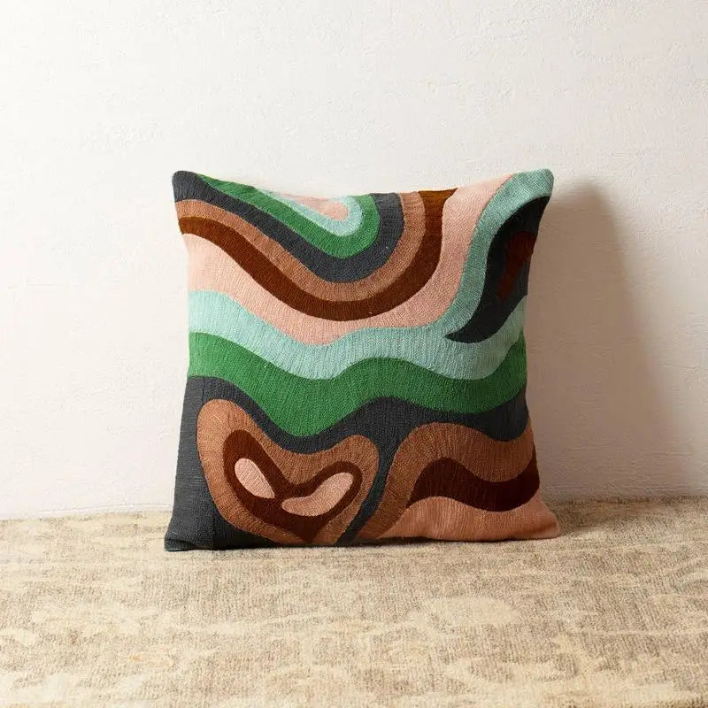 Embroidered Cotton Multi-Color