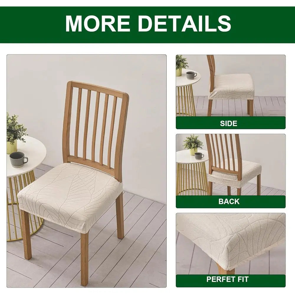 4 Chair Covers Stretchable Washable