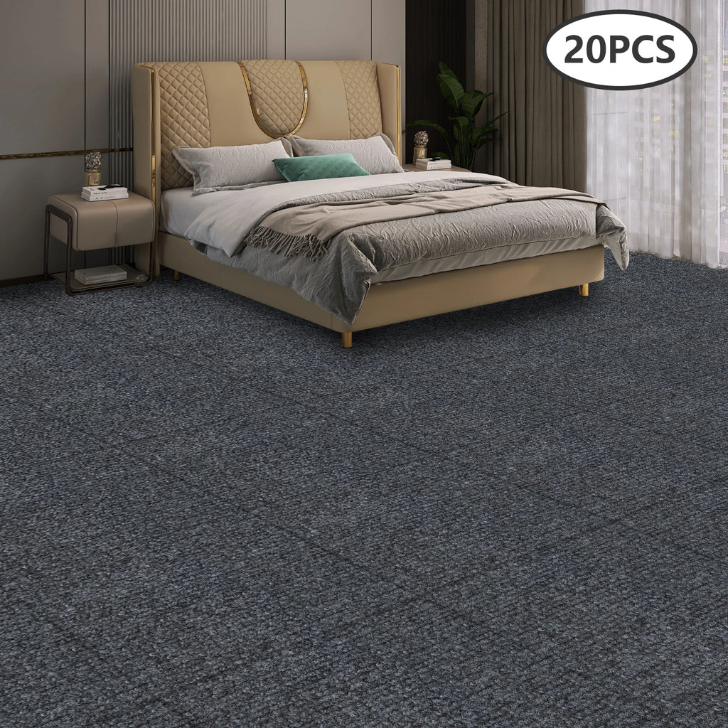 20pcs Carpet Floor Sticker 20"x20" Removable