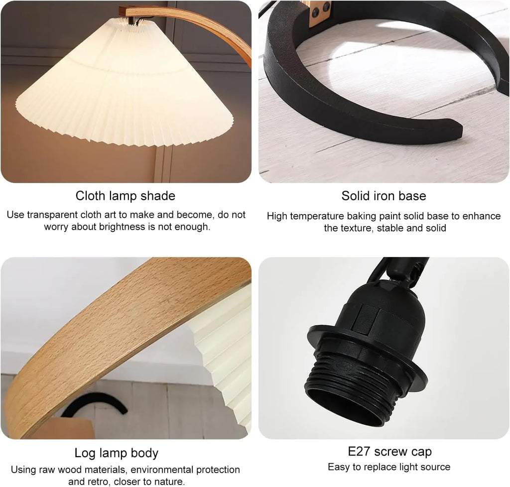 Vintage 59" Arched LED Lamp