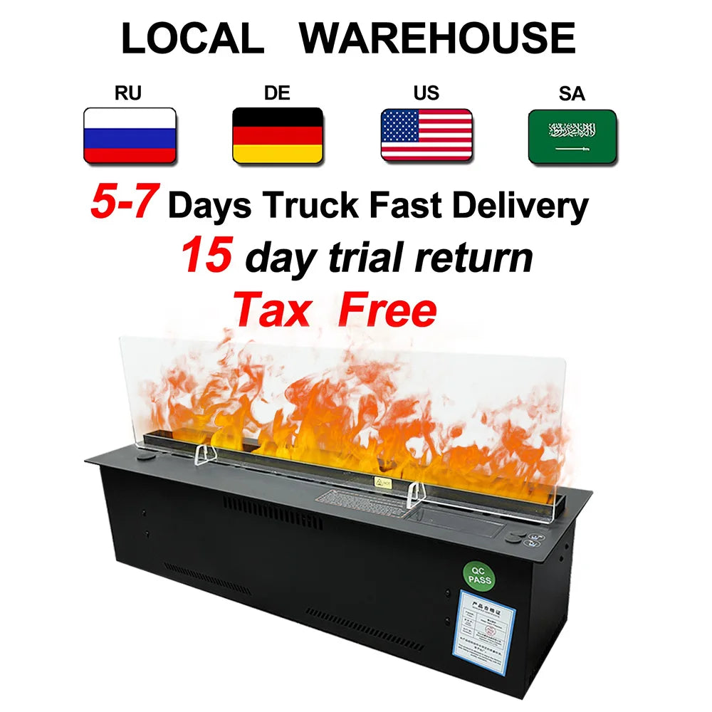 water replenishment atomization fireplace