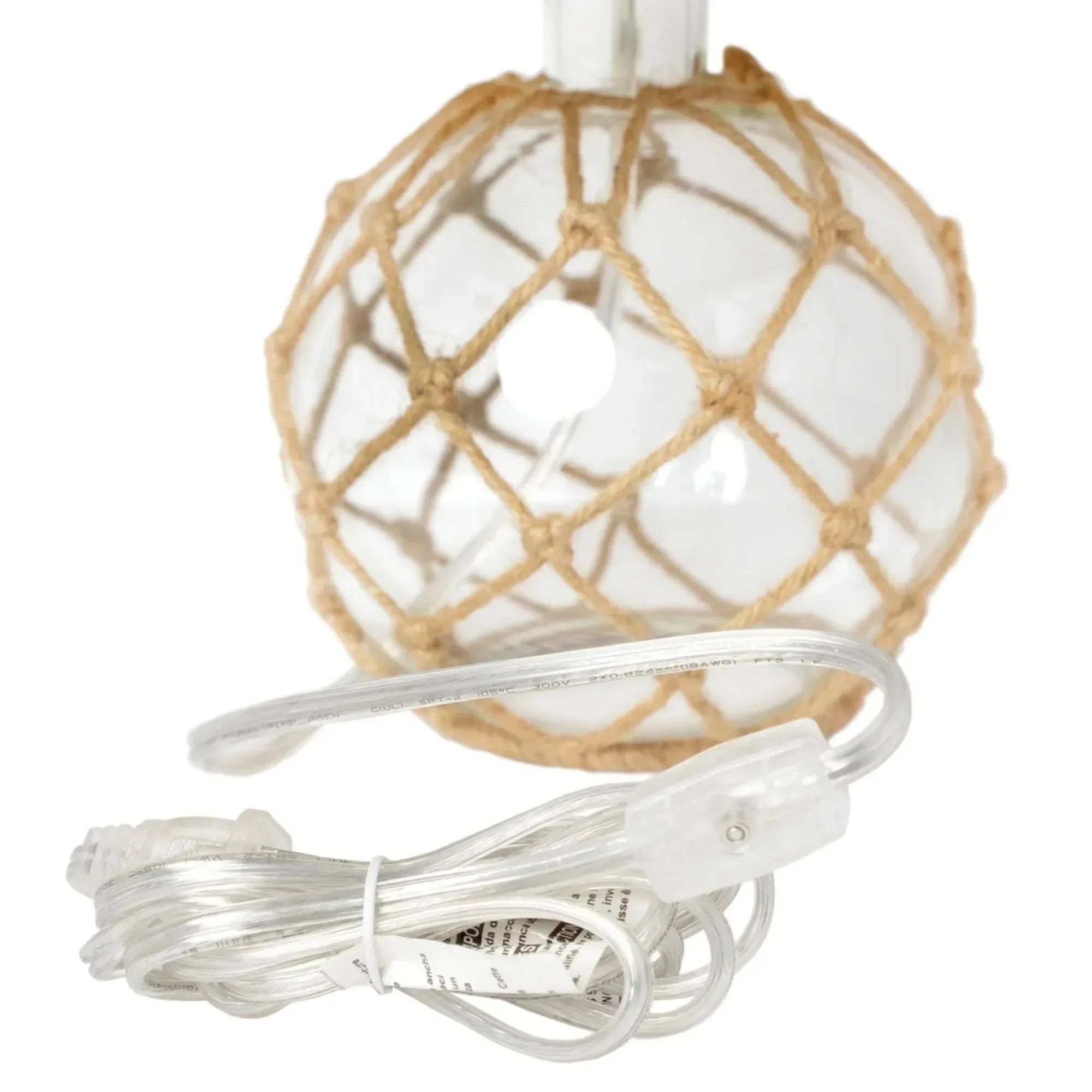 Nautical Mesh Coastal Ocean Glass