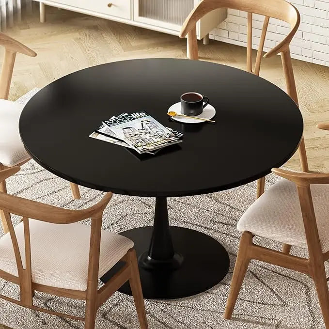 42" White Round Tulip for 4-6 MDF