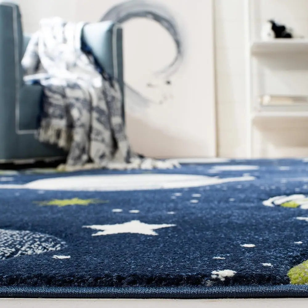 5'3" Circle Navy/Ivory Planets