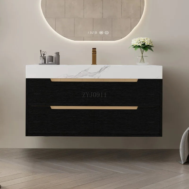 35.4" Modern Bathroom Vanity w/Undermount Sink