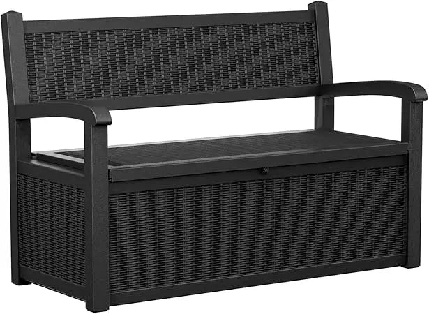 80 Gallon Storage Bench lockable