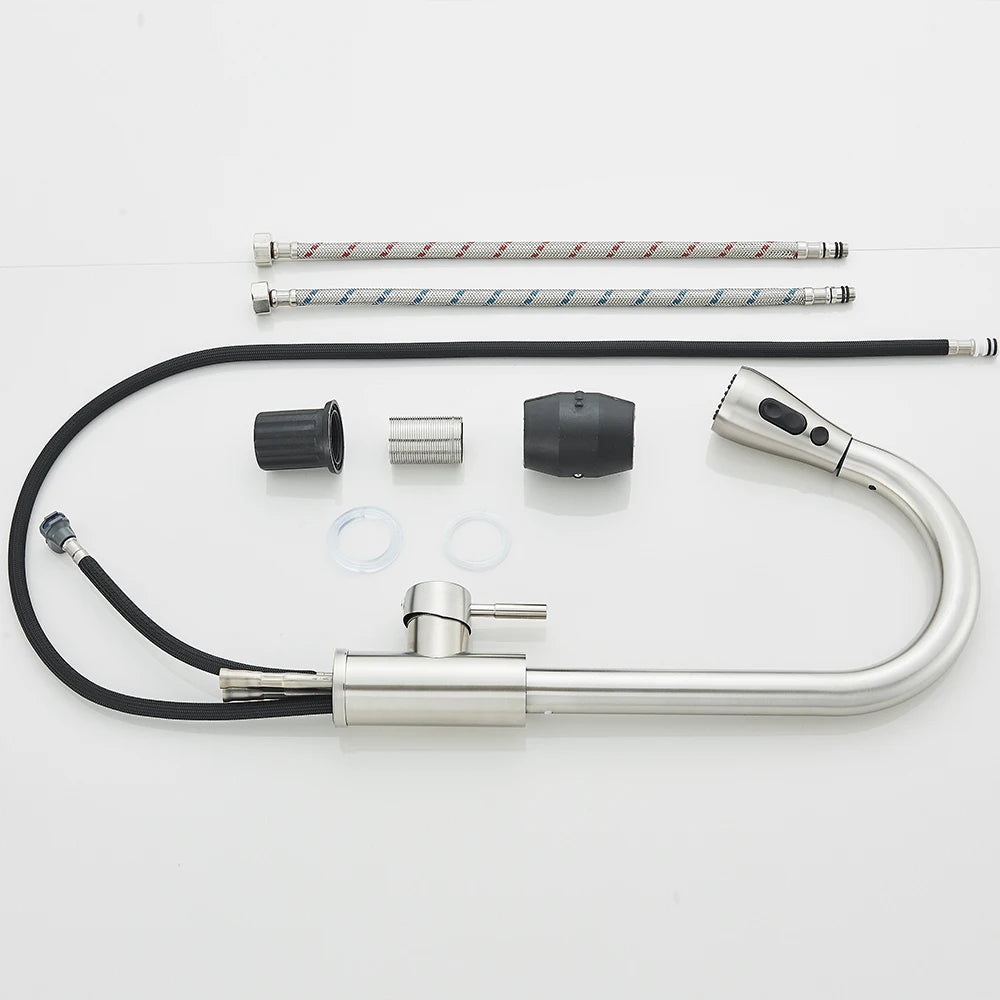 Brushed Nickel Pull-out Sprayer