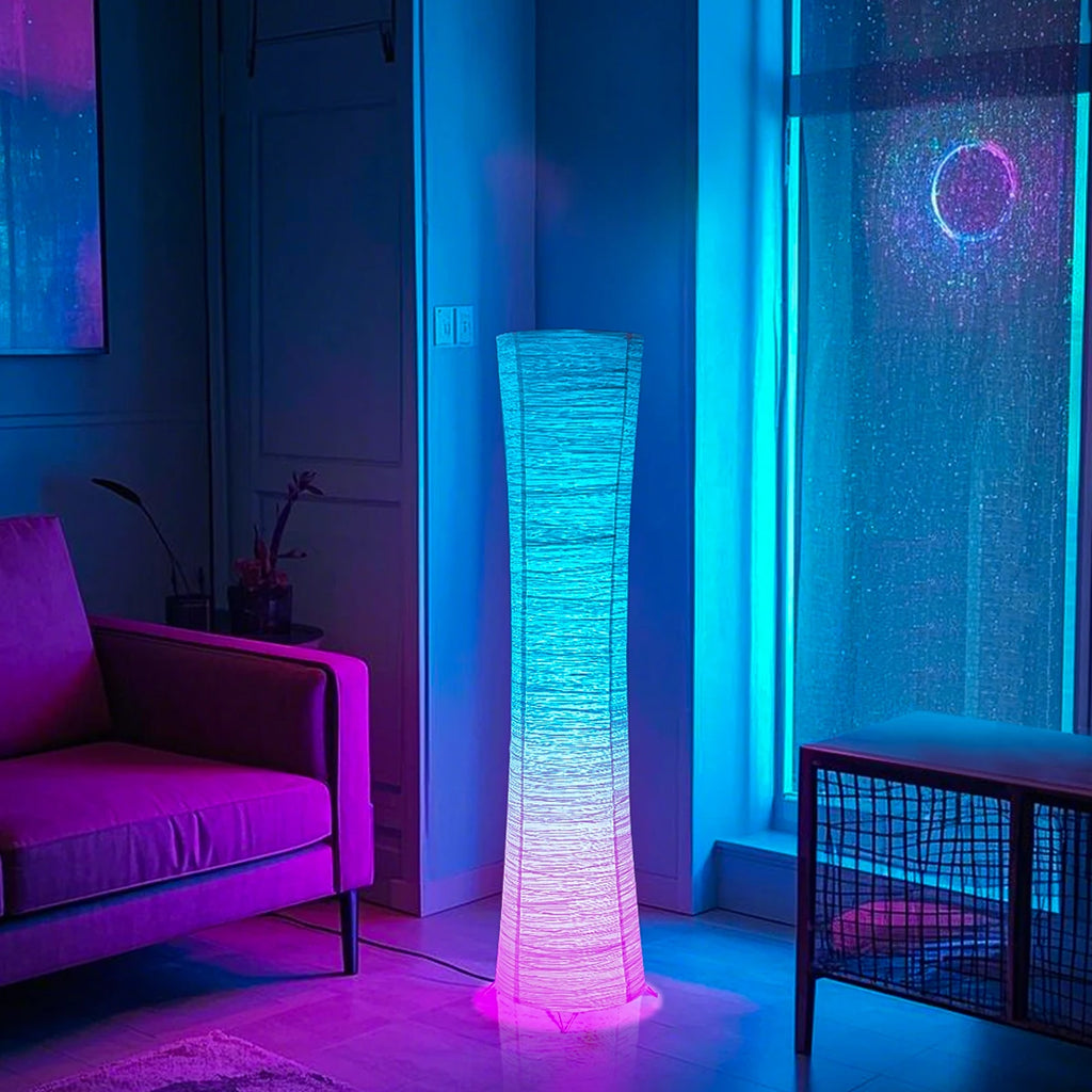 Rainbow Paper LED smart lamp