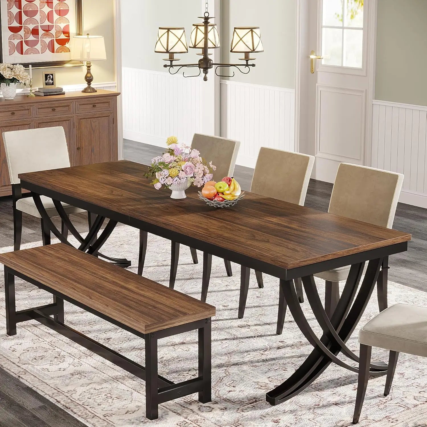 Rectangular for 6-8, 78" Farmhouse
