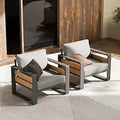 2-piece Aluminum Patio Chairs