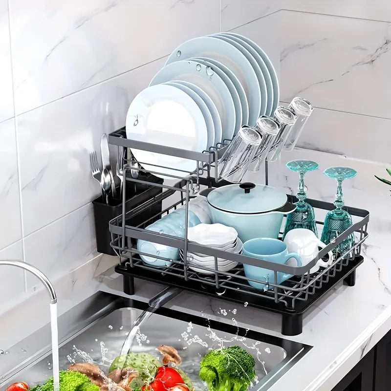 2 Tier Dish Rack