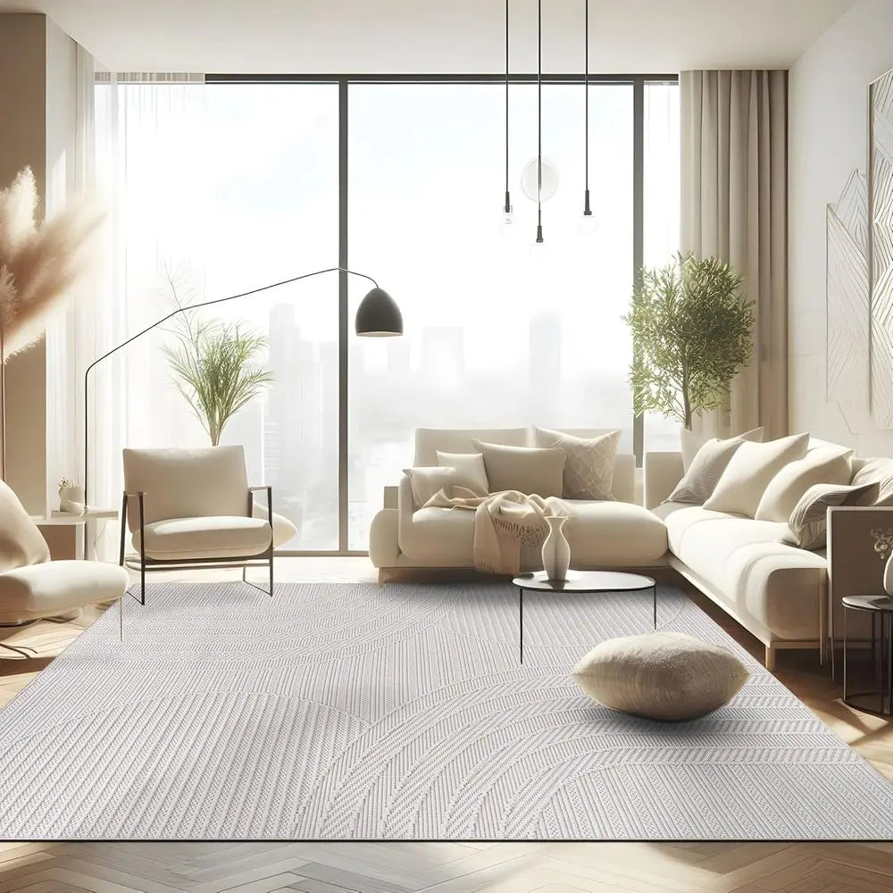 9x12  Luxury Modern Geometric High/Low Pile