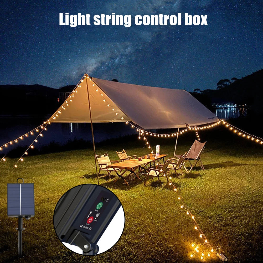 Indoor/Outdoor Solar Battery Box LED