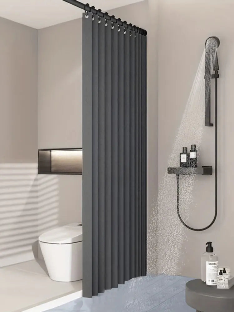 Foldable Magnetic Shower Curtain