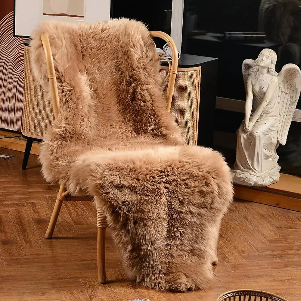 Genuine Sheepskin Wool Rug