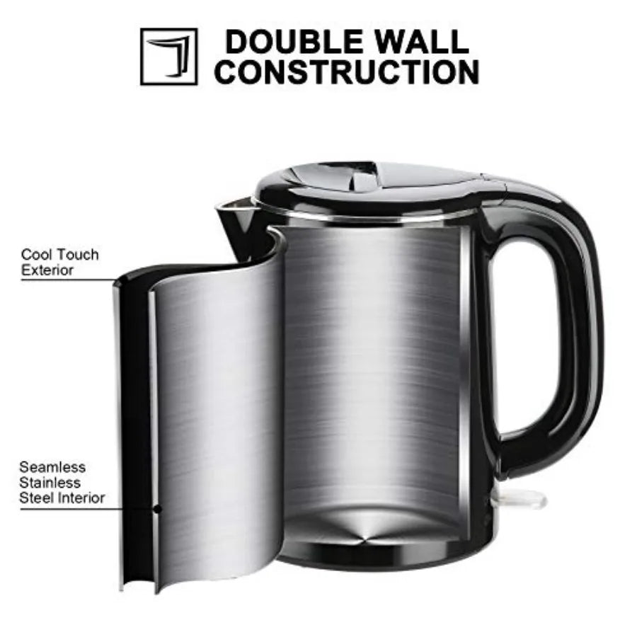 Stainless Double Wall Electric Kettle