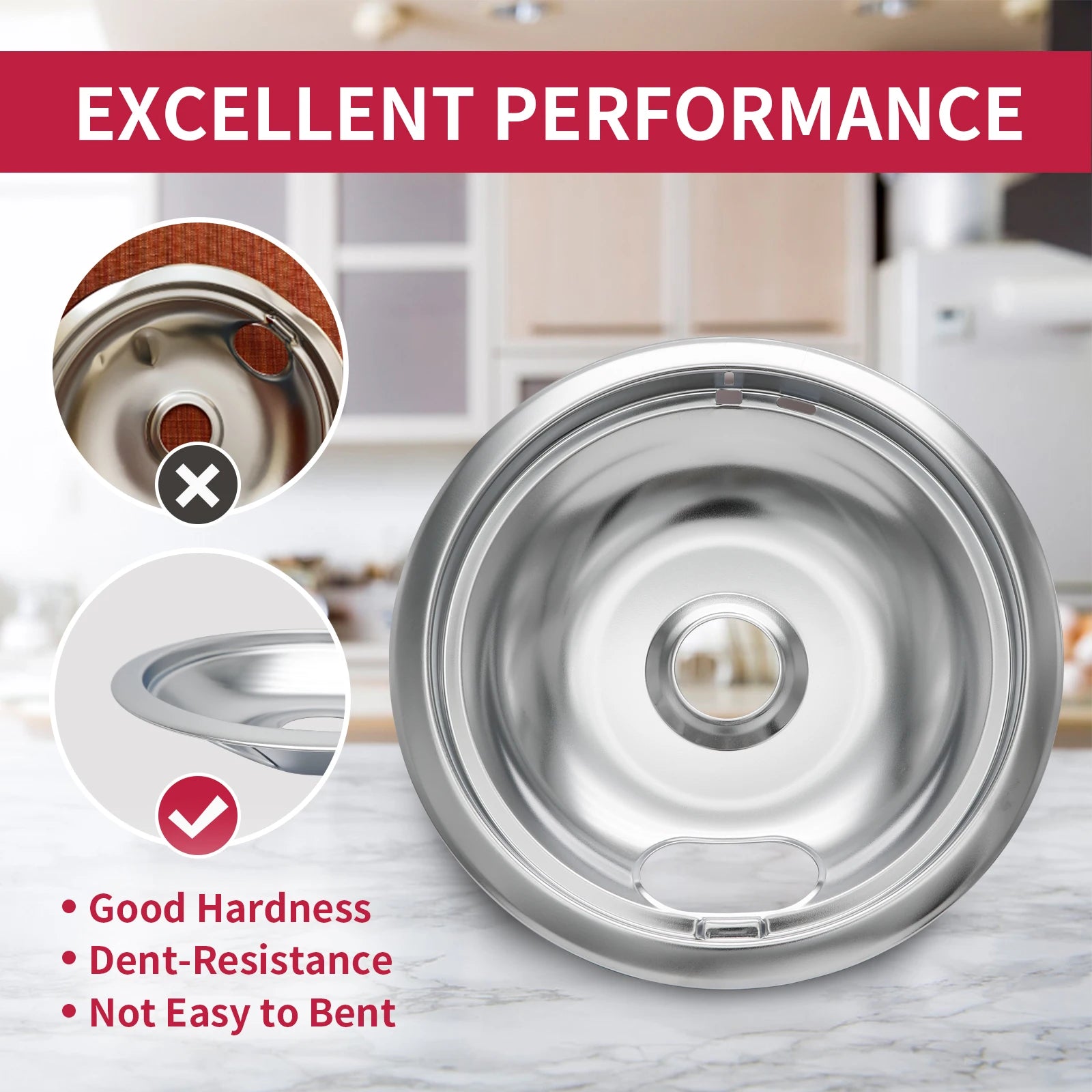 Electric Stove Burner Drip Pans