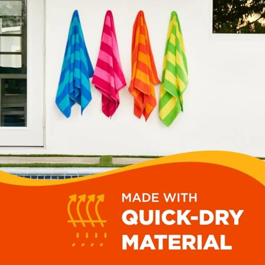 Soft Oversized Beach Towels 29" x 58"