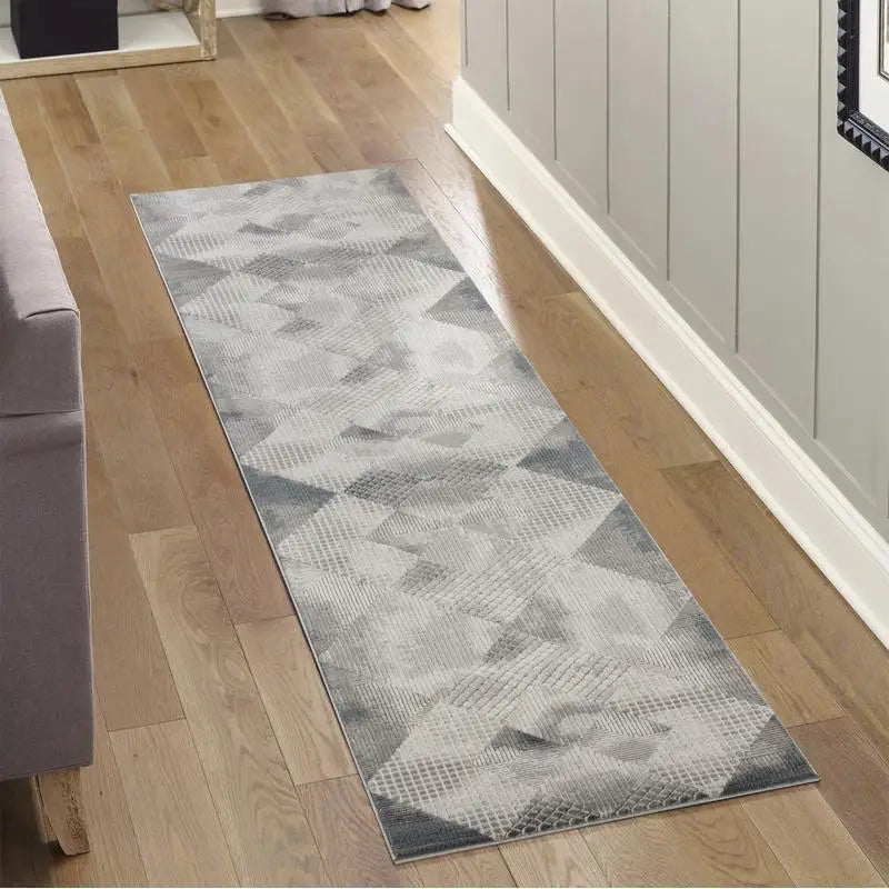 2'7"x9'10" Gray Runner