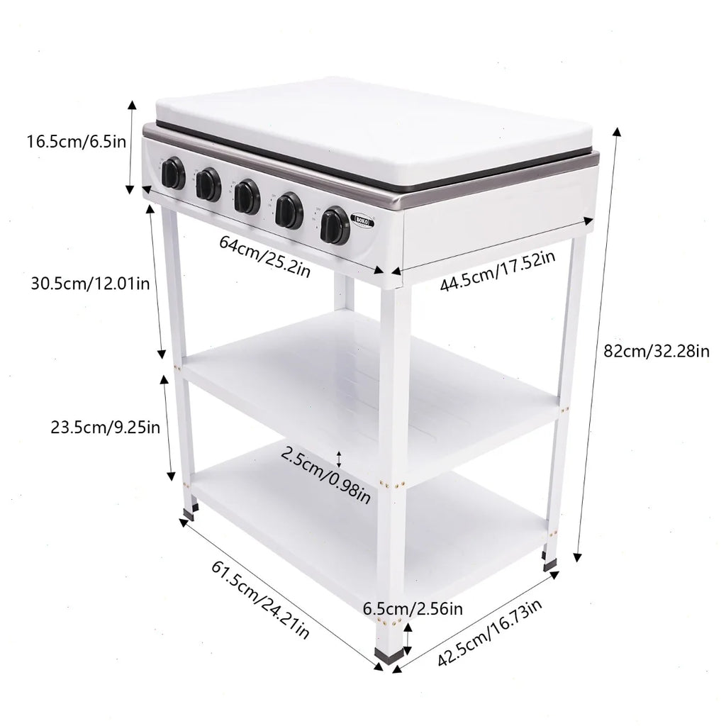  5 Burner Natural Gas Stove