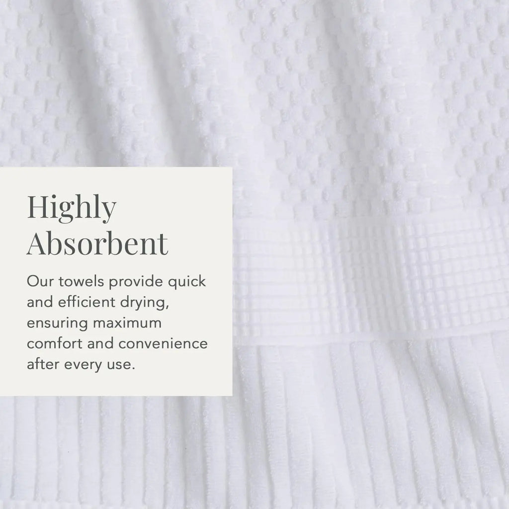 100% Cotton Bath Towel Set of 4- 30"x52"