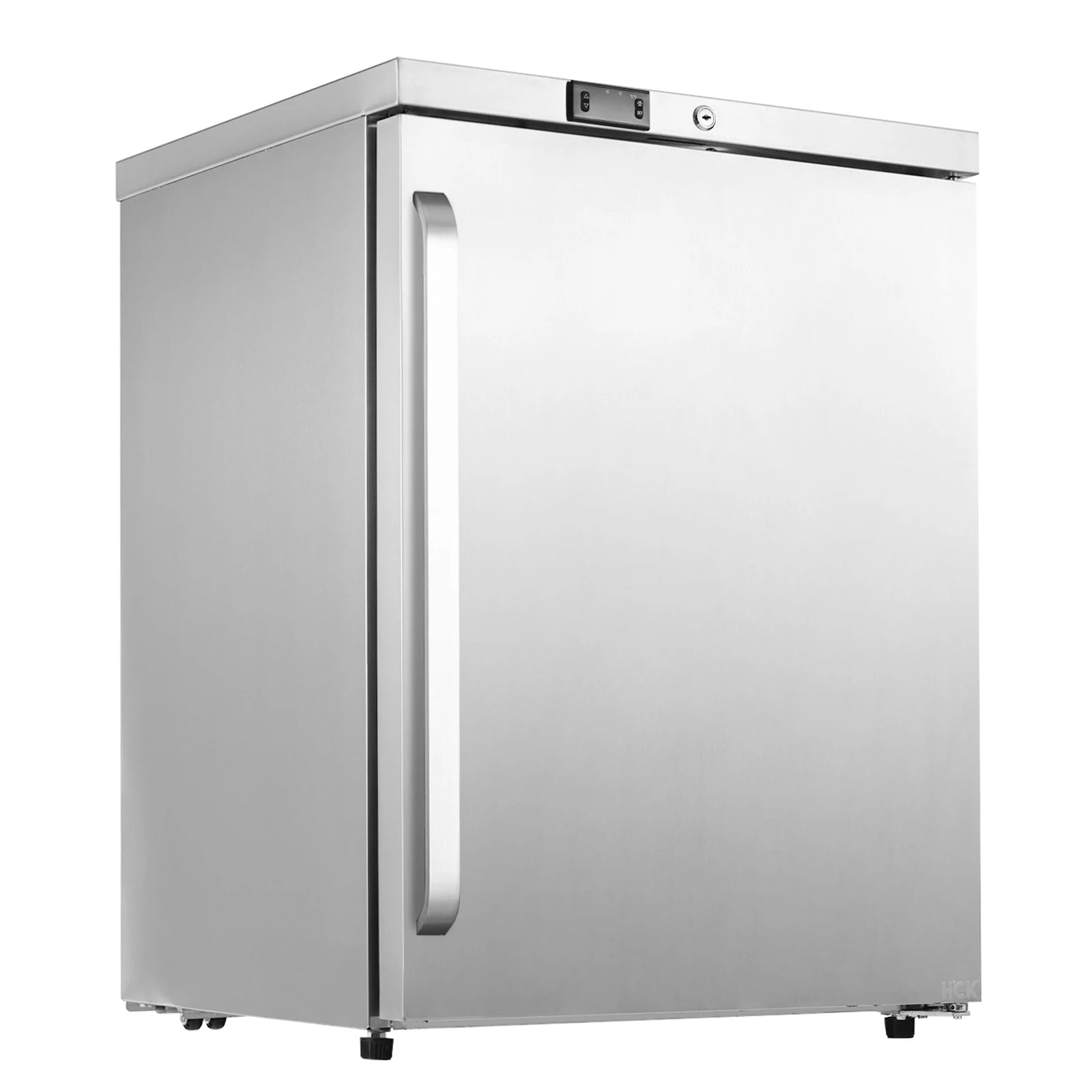 24" Under Counter Double Drawer Fridge Stainless