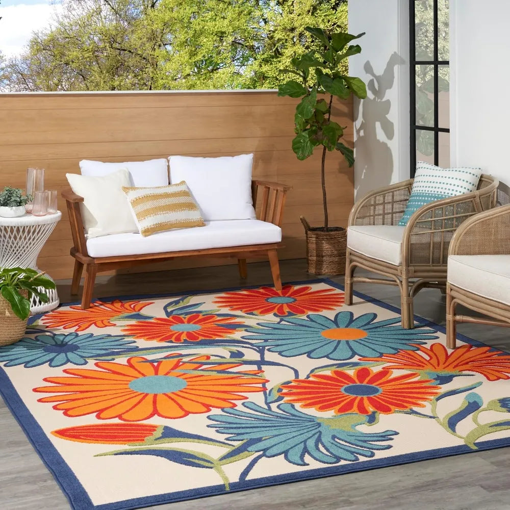 Aloha 6' x 9' Multicolor