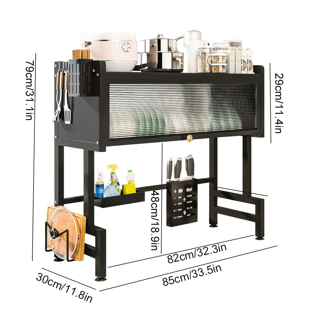 Multi-Tier Drainage Dish Rack