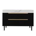 35.4" Modern Bathroom Vanity w/Undermount Sink