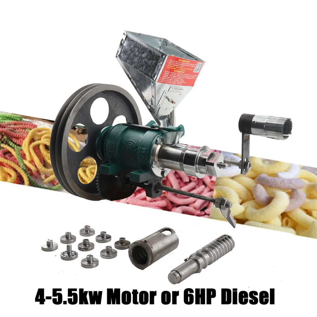 25Kg/h Snack Extruder Corn Rice Food Puffing Machine