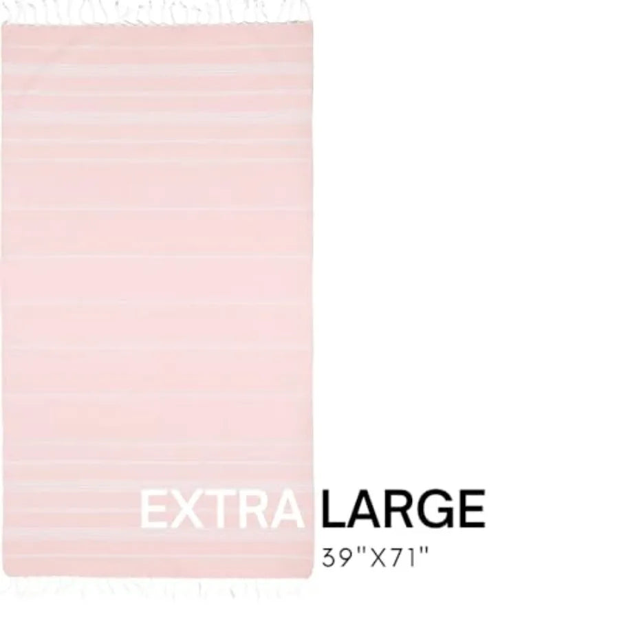 Turkish Beach Towel with Travel Bag 39 x 71
