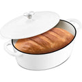7 Quart w/Lid Heavy Duty Enameled Cast Iron