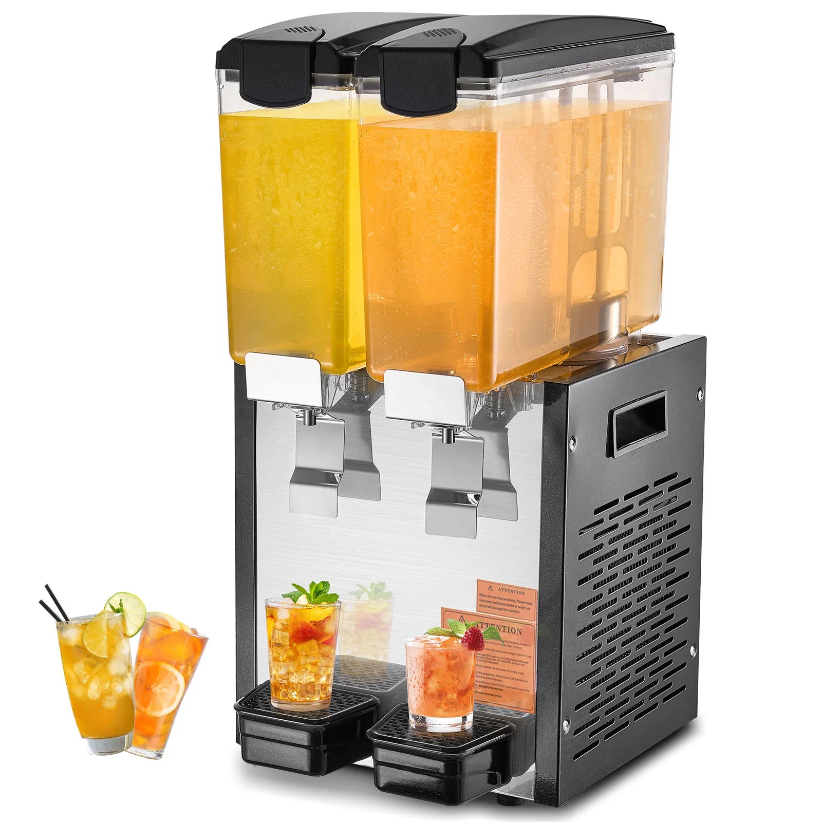 1/2 Tanks Commercial Beverage Dispenser 10L/12L/18L Per Tank
