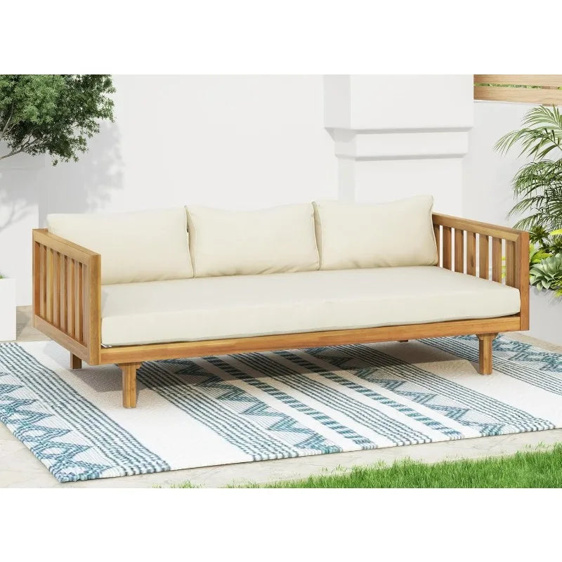 3- Seater Daybed Acacia Wood