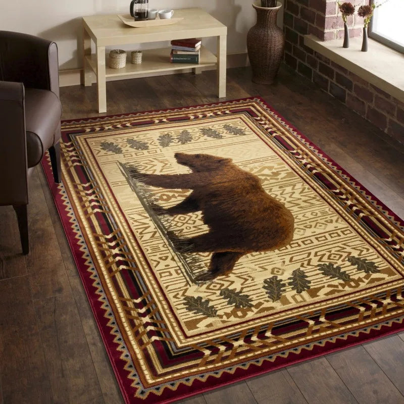 2x3 Lodge w/Bear