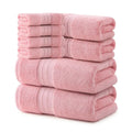 Pink Towel Set Luxury Bath Towels