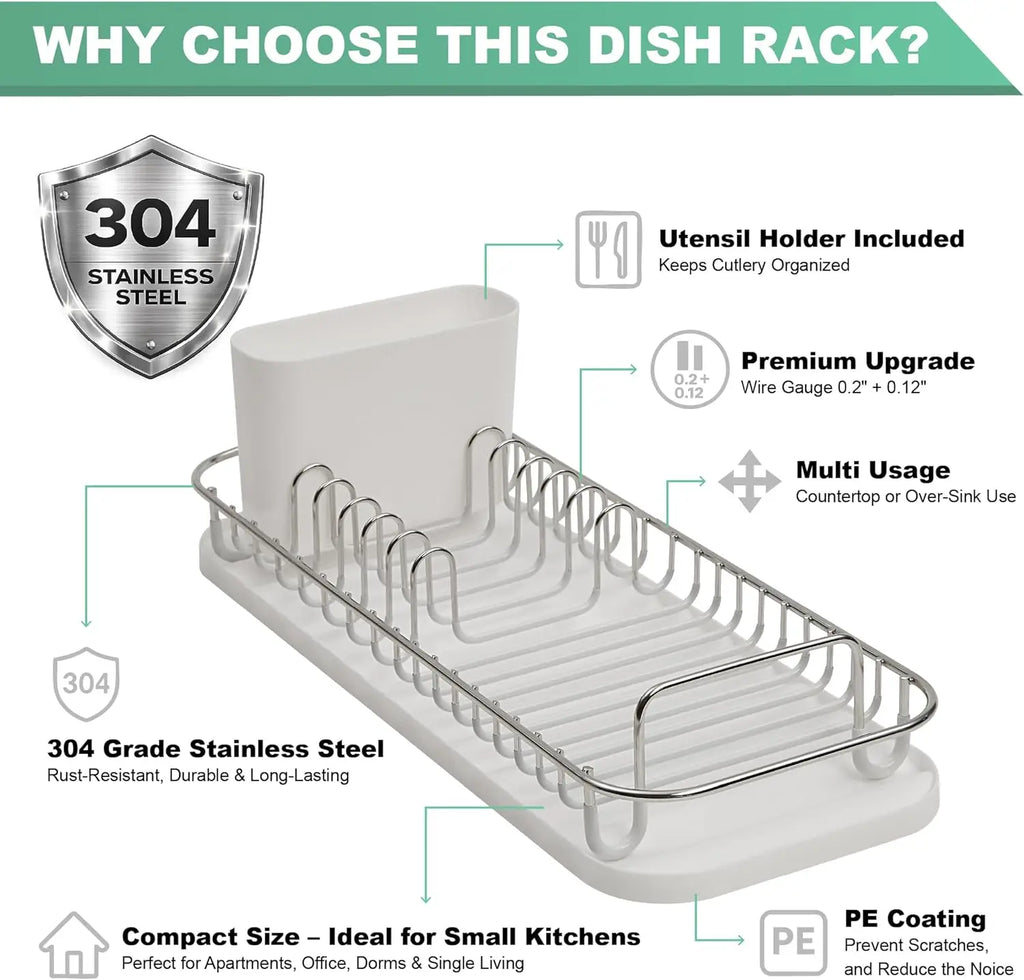 304 Stainless Steel Dish Rack
