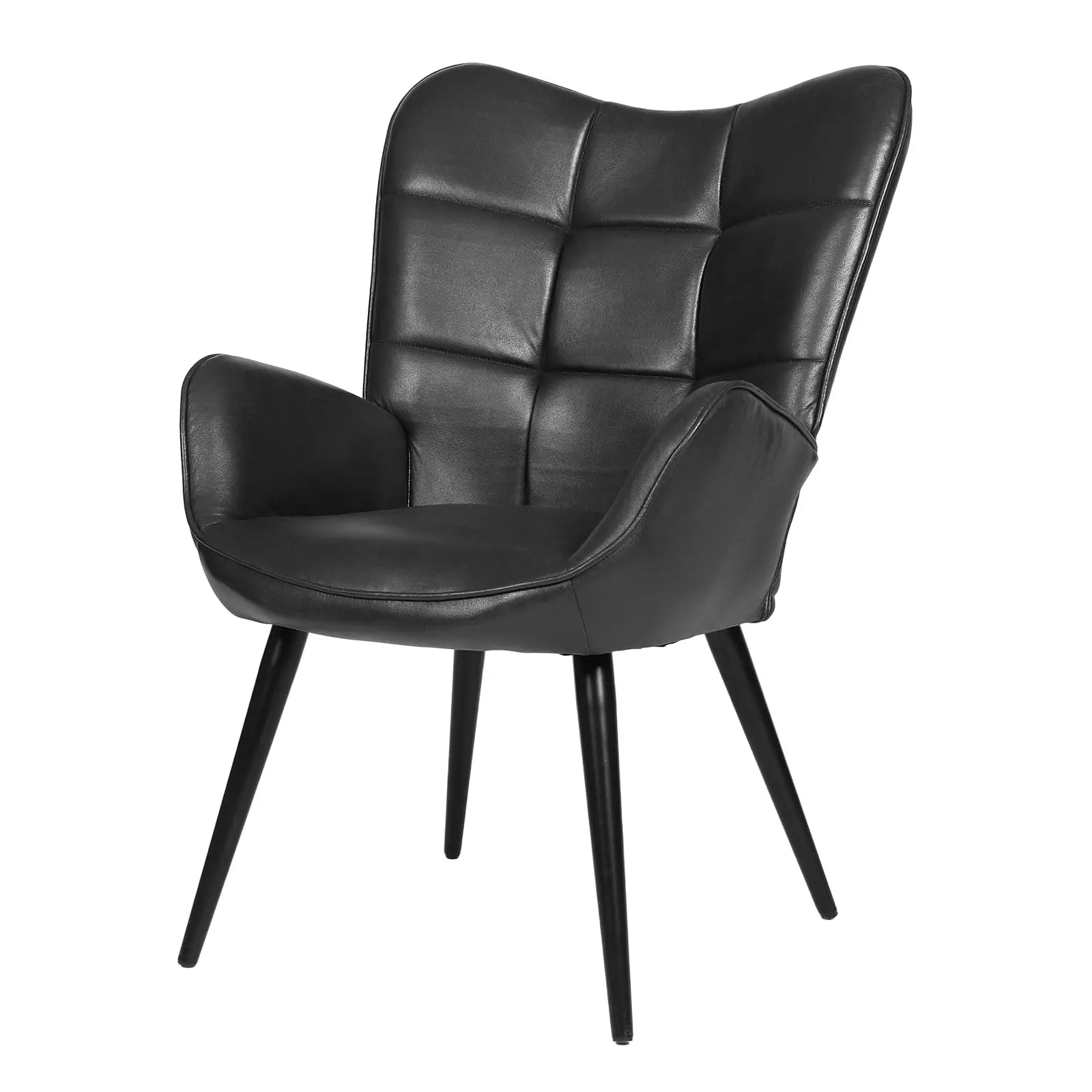 MCM Upholstered Faux Leather