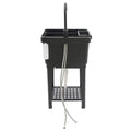 Freestanding Laundry Sink w/Soap Dispenser