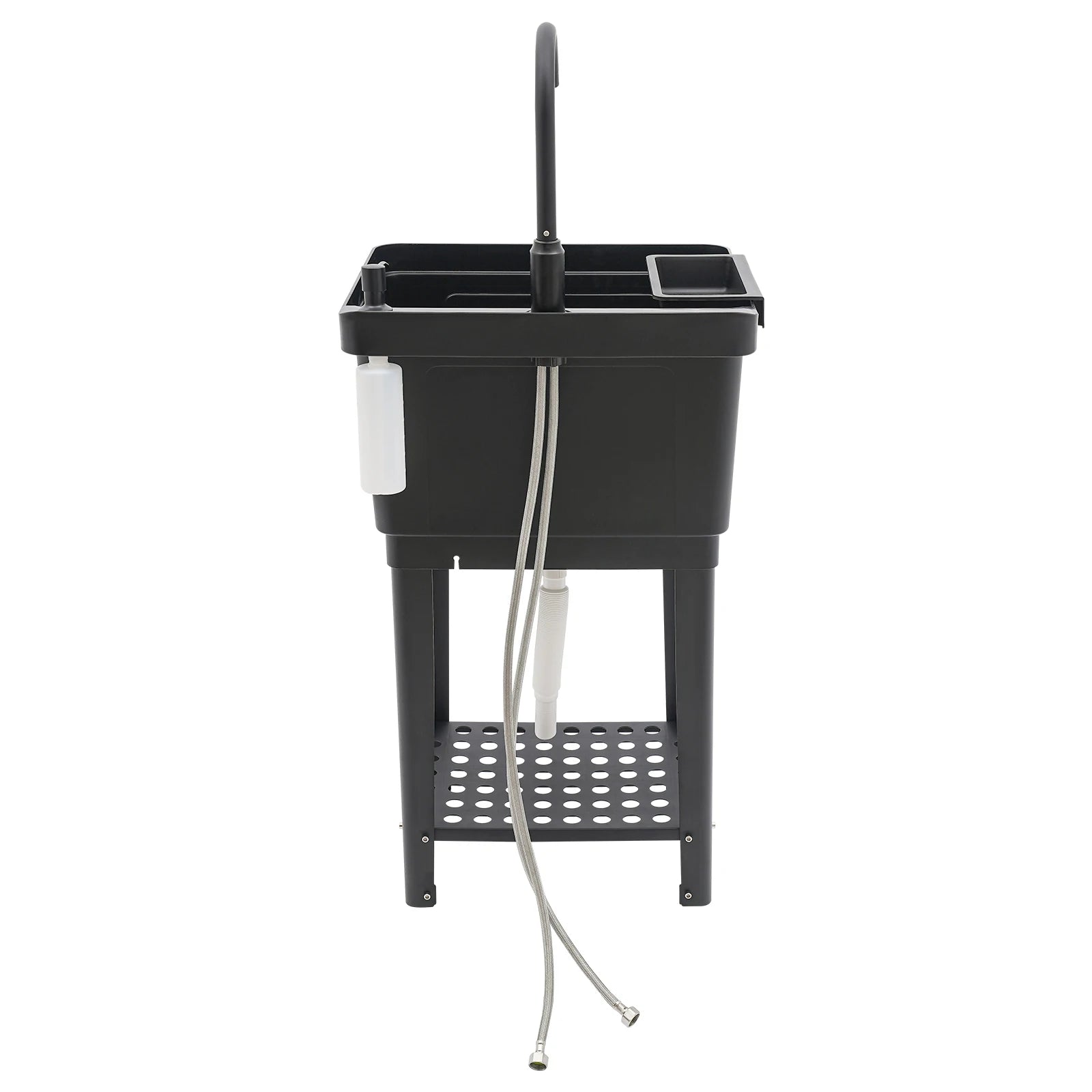 Freestanding Laundry Sink w/Soap Dispenser