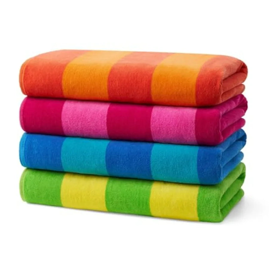 Soft Oversized Beach Towels 29" x 58"
