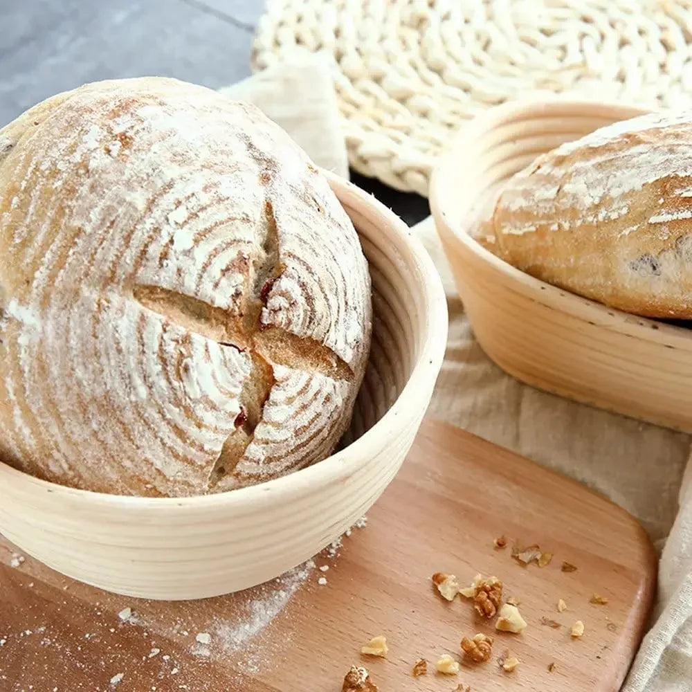 Natural Rattan Bread Proofing Basket Handmade