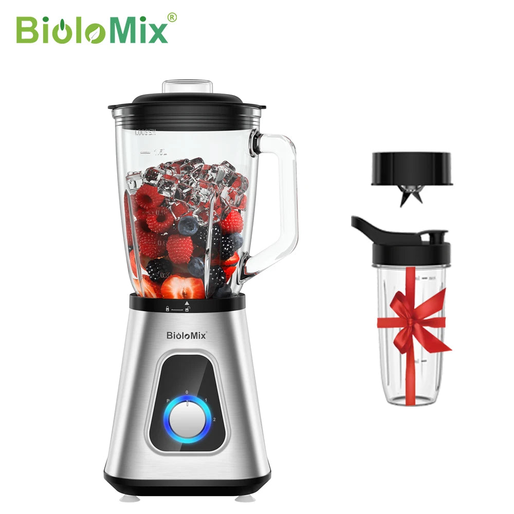 1300W Smoothie Blender with 1.5L Glass Jar