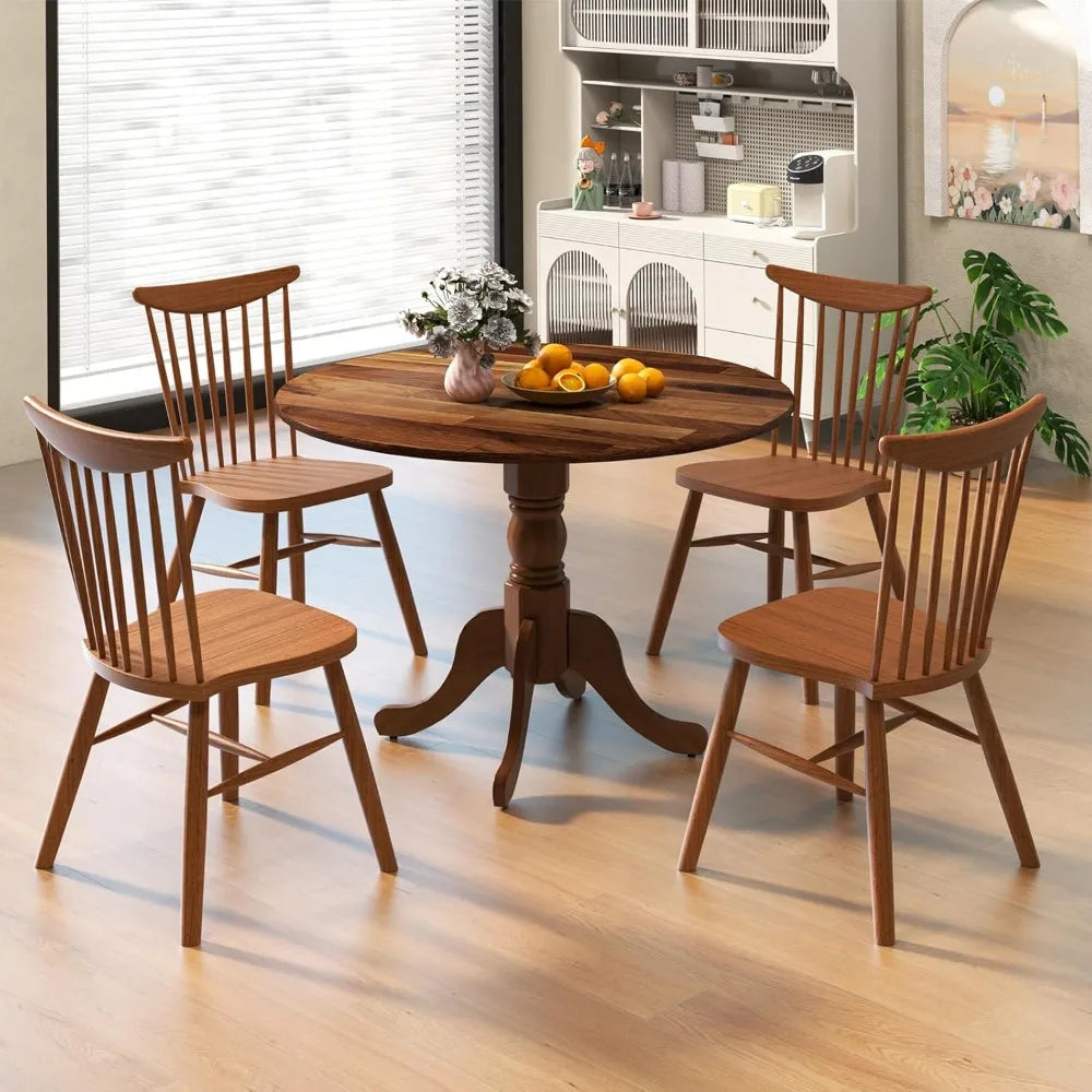 40" Round Wooden for 4 Trestle Legs