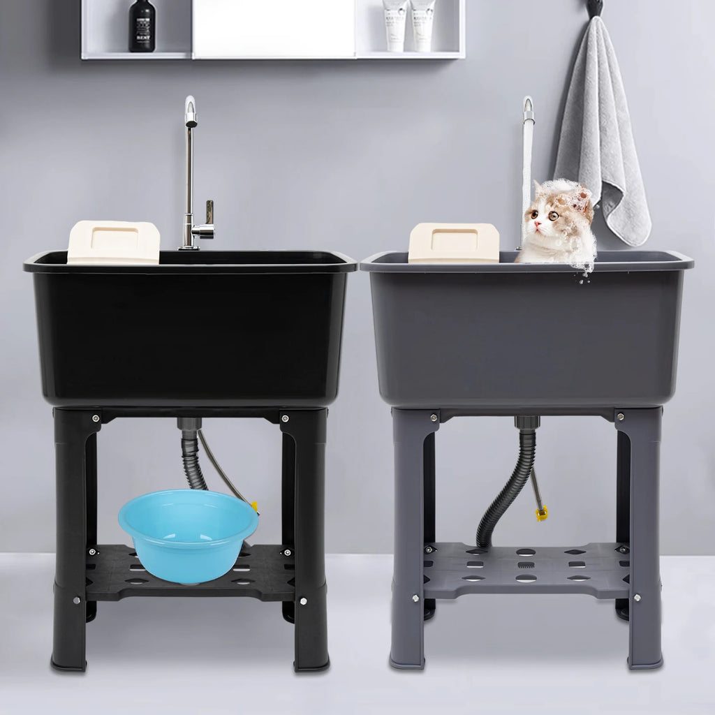 Utility Large Capacity w/360 faucet Freestanding