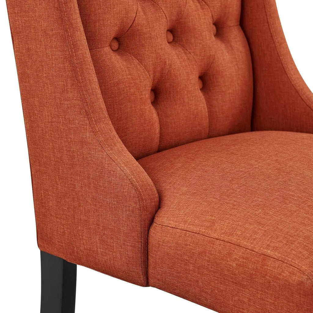 Upholstered Orange