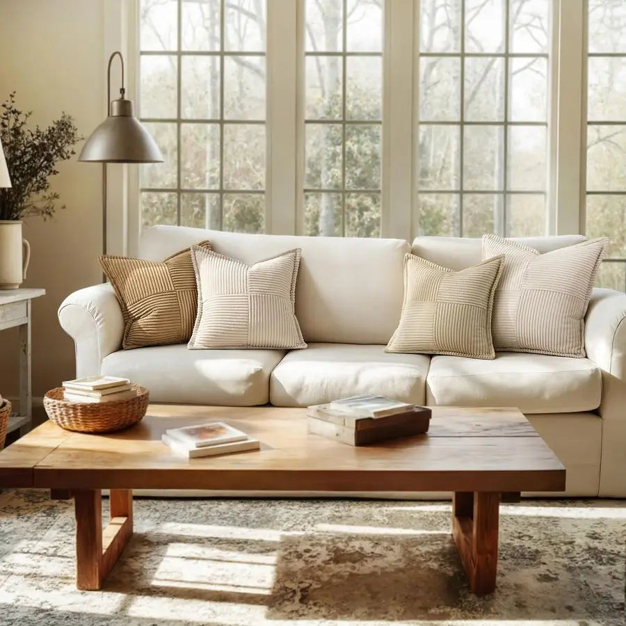 Decorative Euro Sham Pillow Covers 22x22