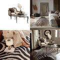 3x4  Faux Zebra Cowhid