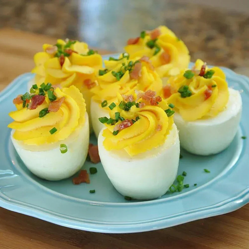 6Pc Mini Egg Poachers Cooker Silicone